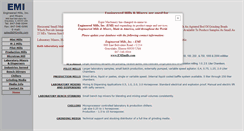 Desktop Screenshot of emimills.com